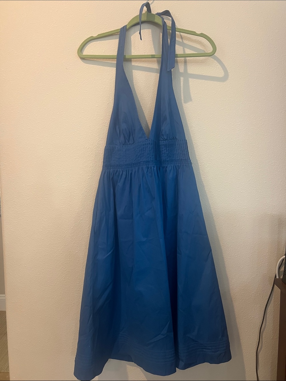 New without Tags J. Crew Royal Blue Dress Halter Dress
